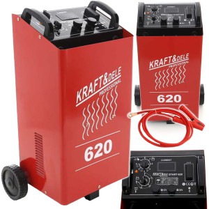 PROSTOWNIK SAMOCHODOWY AKUMULATOROWY Z ROZRUCHEM 480A 12V 24V ROZRUCH