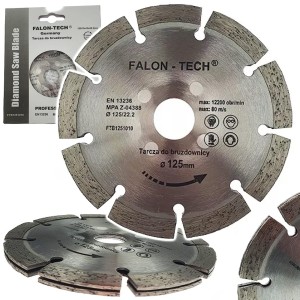 TARCZA DIAMENTOWA ZESPOLONA DO BRUZDOWNICY BRUZD BETONU ZBROJONEGO 125mm