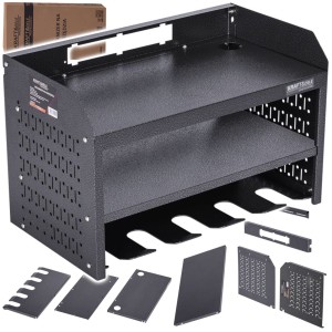 METALOWA PÓŁKA ORGANIZER NA NARZĘDZIA ZAWIESZANY 3 POZIOMY 560x305x355mm