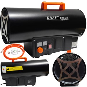 NAGRZEWNICA DMUCHAWA GAZOWA LPG 40KW LCD TERMOSTAT 230V/50Hz REDUKTOR