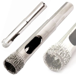 OTWORNICA DIAMENTOWA 8mm DO SZKŁA PŁYTEK GRESU WIERTŁO DIAMENTOWE