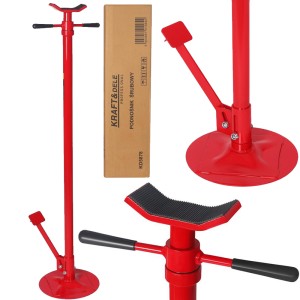 PODNOŚNIK ŚRUBOWY MECHANICZNY 750 KOBYŁKA PODPORA SKRZYNI MOCNA 131-199cm