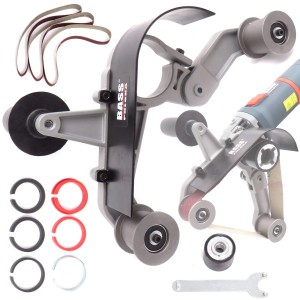 SZLIFIERKA TAŚMOWA DO RUR PRZYSTAWKA DO SZLIFIERKI