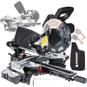 PIŁA UKOŚNA UKOŚNICA DO DREWNA 2000W PILARKA LASER 230V/50Hz