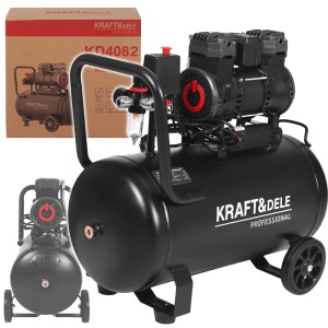 KOMPRESOR BEZOLEJOWY SPRĘŻARKA POWIETRZA 50L 2500W 290 l/min 230V/50Hz