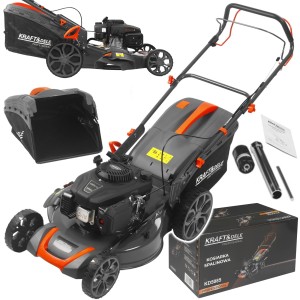 KOSIARKA SPALINOWA 51CM STALOWA OBUDOWA NAPĘD 200CC 9KM MULCZOWANIE 70l