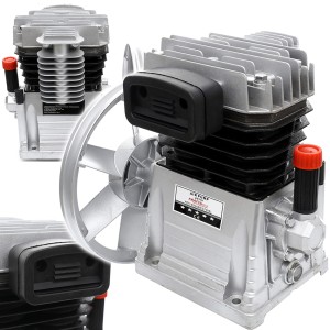 SPRĘŻARKA POWIETRZA POMPA 3kW KOMPRESOR 8BAR 4KM 2-TŁOKI ALUMINIOWA WYDAJNA
