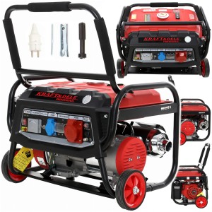 AGREGAT PRĄDOTWÓRCZY GENERATOR PRĄDU BENZYNA 3KW 7KM 400V