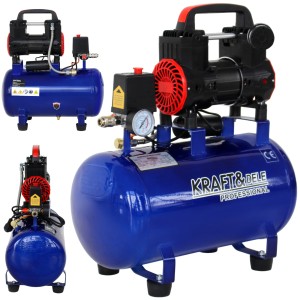 KOMPRESOR BEZOLEJOWY SPRĘŻARKA POWIETRZA 30L 230V 1500W 285 l/min CICHY