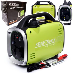 AGREGAT PRĄDOTWÓRCZY GENERATOR PRĄDU 4-SUW INWERTOROWY 1300W 230V BENZYNA