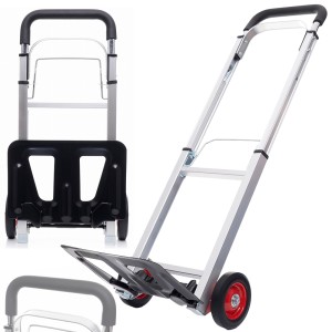 WÓZEK TRANSPORTOWY MAGAZYNOWY SKŁADANY KURIERSKI MŁYNARKA TOWAROWY 90kg