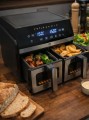 Frytkownica beztłuszczowa Air Fryer dwu komorowa 2x4,5L Bass Polska_3.jpg