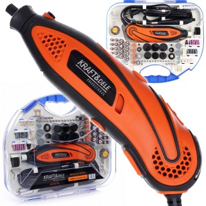 MINI MULTISZLIFIERKA WIELOFUNKCYJNA 210 ELEMENTÓW 270W FREZARKA AKCESORIA 