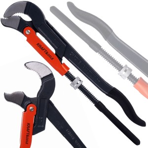 KLUCZ HYDRAULICZNY SZWEDZKI TYP S NASTAWNY DO RUR 1,5'' (381mm) Cr-V