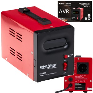 STABILIZATOR NAPIĘCIA PRĄDU AVR 1000VA AUTOMATYCZNA STABILIZACJA AGREGATU 
