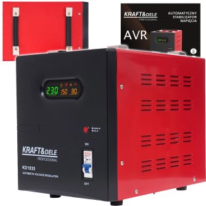 STABILIZATOR NAPIĘCIA PRĄDU AVR 5000VA DO AGREGATU 230V