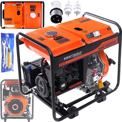 Agregat prądotwórczy 6kW  230V KD167_1.jpg