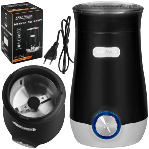 MŁYNEK DO KAWY 200W 50G ELEKTRYCZNY DO ZIAREN PRZYPRAW NASION DWA OSTRZA