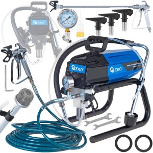 AGREGAT MALARSKI 1000W HYDRODYNAMICZNY SP460 PISTOLET DYSZE 517 WĄŻ 210bar