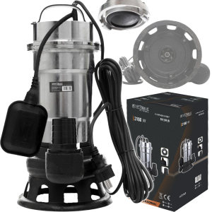 POMPA DO WODY BRUDNEJ SZAMBA 3100W ROZDRABNIACZ PŁYWAK 230V/50Hz 25 000l/h