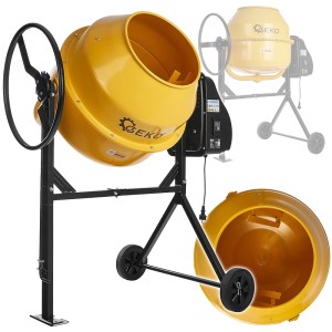 BETONIARKA BUDOWLANA MIESZALNIK MIESZARKA ŻELIWNY WIENIEC 200L 230V 1000W