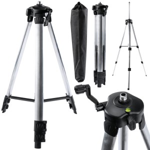 STATYW DO POZIOMICY LASEROWEJ TRÓJNÓG DO LASERA TRIPOD 52-150cm GWINT 5/8"