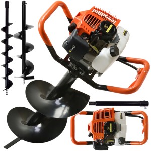 WIERTNICA SPALINOWA GLEBOWA ŚWIDER 62ccm 1,4kW + WIERTŁA 10cm 20cm 30cm