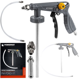 PISTOLET PNEUMATYCZNY DO KONSERWACJI KAROSERII BARANKA 3 DYSZE 10 BAR 1/4"