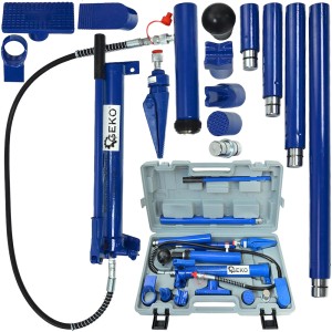 ROZPIERAK HYDRAULICZNY 10T ZESTAW BLACHARSKI 1000kg 355-490mm PRZEDŁUŻKI