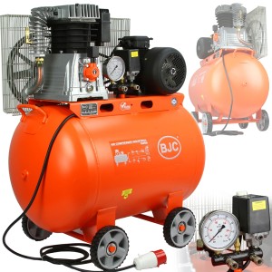 KOMPRESOR OLEJOWY SPRĘŻARKA 2-TŁOKI 200L 10BAR 820l/min 5,5KM 400V/50Hz