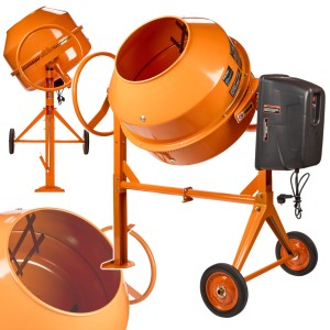 BETONIARKA BUDOWLANA ŻELIWNA 180L 1250W MIESZARKA MIESZALNIK ŻELIWNA