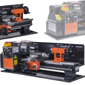 MINI TOKARKA STOŁOWA DO METALU DREWNA OBRABIARKA 550W 2500rpm + AKCESORIA