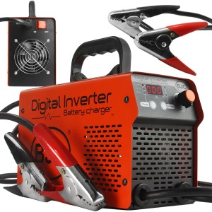 PROSTOWNIK INWERTOROWY ŁADOWARKA 12V 24V ROZRUCH 600A AKUMULATORY 50-800Ah