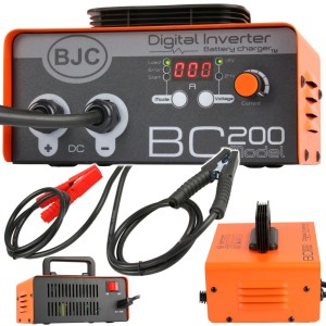 PROSTOWNIK INWERTOROWY 12V 24V Z ROZRUCHEM AKUMULATOROWY 200A BJC
