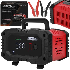 PROSTOWNIK AUTOMATYCZNY MIKROPROCESOROWY 12V / 24V 20A WYŚWIETLACZ LED