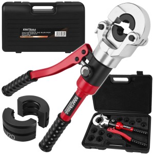 PRASKA ZACISKARKA HYDRAULICZNA RĘCZNA DO RUR PEX-AL-PEX 11 MATRYC 12T 16-32