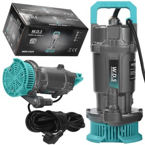 POMPA ZANURZENIOWA DO WODY CZYSTEJ I LEKKO ZABRUDZONEJ 15000 L/H 2200W