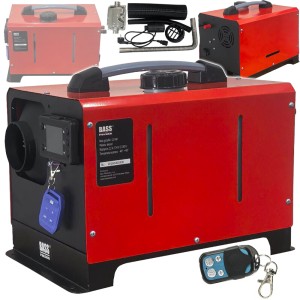 NAGRZEWNICA OLEJOWA OGRZEWANIE POSTOJOWE DIESEL 12kW 12V/24V/230V LCD PILOT