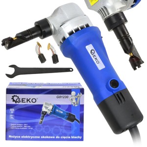 NOŻYCE SKOKOWE ELEKTRYCZNE 500W DO CIĘCIA BLACHY 230V