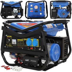 AGREGAT PRĄDOTWÓRCZY GENERATOR PRĄDU 3000W 7KM BENZYNA JEDNOFAZOWY 4-SUW 