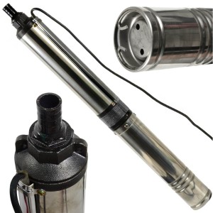 POMPA GŁĘBINOWA HYDROFOR DO WODY STUDNI 0,6KW 60L/MIN 42M 90MM 230V
