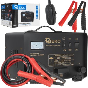 PROSTOWNIK Z ROZRUCHEM 200A 12V/24V ŁADOWARKA AKUMULATORÓW 20-400Ah +PILOT