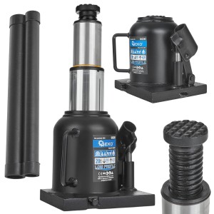 PODNOŚNIK HYDRAULICZNY SŁUPKOWY DWUSTOPNIOWY 20T NISKI PROFIL 170-420mm