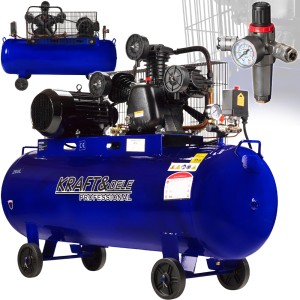 KOMPRESOR OLEJOWY SPRĘŻARKA POWIETRZA 200L 3-TŁOKI 4100W 650L/min 400V 