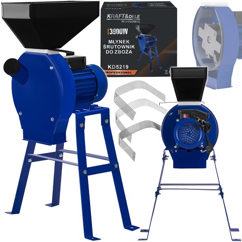 Młynek śrutownik do zboża 3900W KD5219_1.jpg