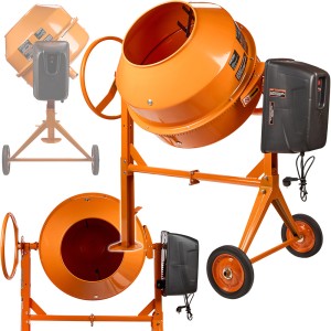 BETONIARKA ŻELIWNA 160L 1050W MIESZARKA MIESZALNIK ŻELIWNY WIENIEC HAMULEC