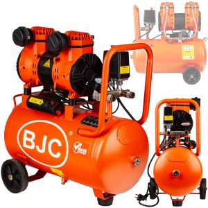 KOMPRESOR BEZOLEJOWY SPRĘŻARKA POWIETRZA 24L 8 BAR 230V 1500W PRESOSTAT