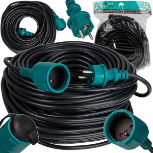 PRZEDŁUŻACZ 50M OGRODOWY DO KOSIARKI BUDOWLANY DŁUGI 230V 3x1,5mm 16A 3500W
