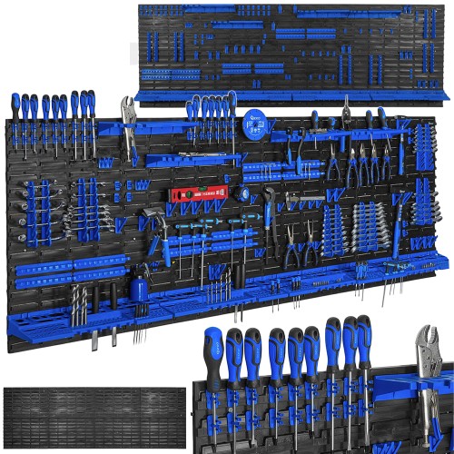 Tablica warsztatowa na narzędzia – zestaw 8 paneli 2304×780mm + 128 akcesoriów_2.jpg