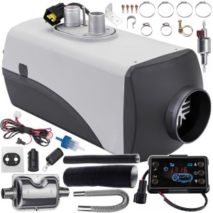NAGRZEWNICA OLEJOWA OGRZEWANIE POSTOJOWE 8kW 12V ZBIORNIK 10L + AKCESORIA